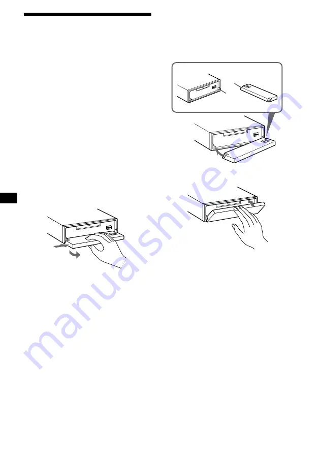 Sony MDX-CA790X Operating Instructions Manual Download Page 116