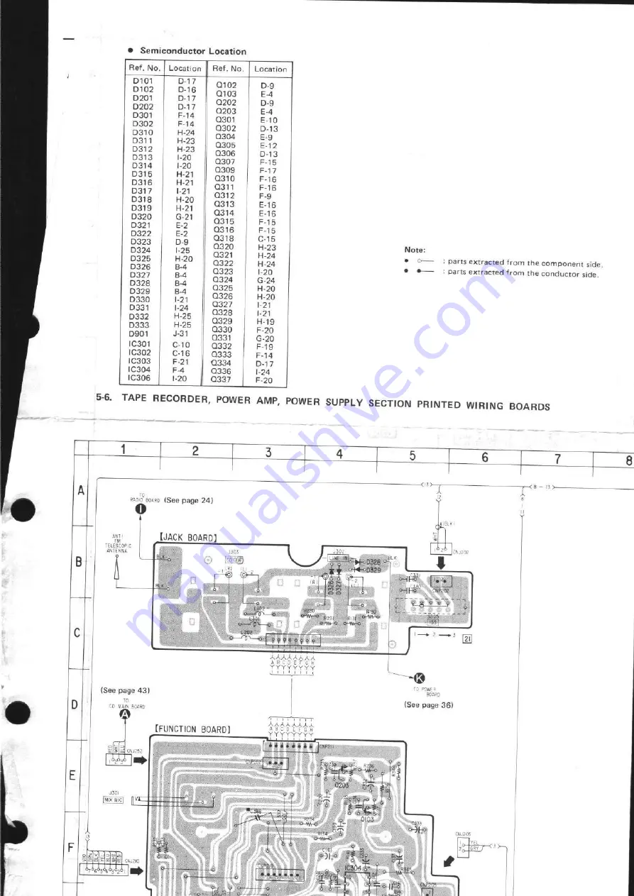 Sony MEGA BASS CFD-DW83 Service Manual Download Page 45