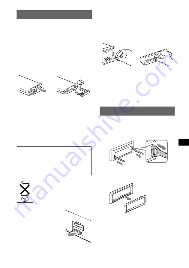 Sony MEX-BT2500 Operating Instructions Manual Download Page 121