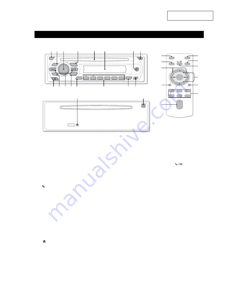 Sony MEX-BT2500 Скачать руководство пользователя страница 7