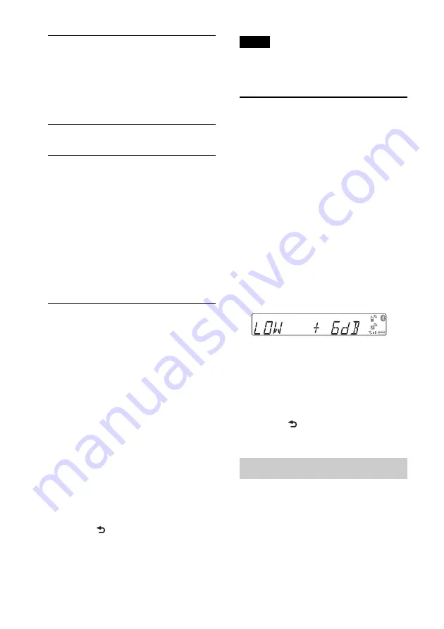 Sony MEX-BT3000 Operating Instructions Manual Download Page 158