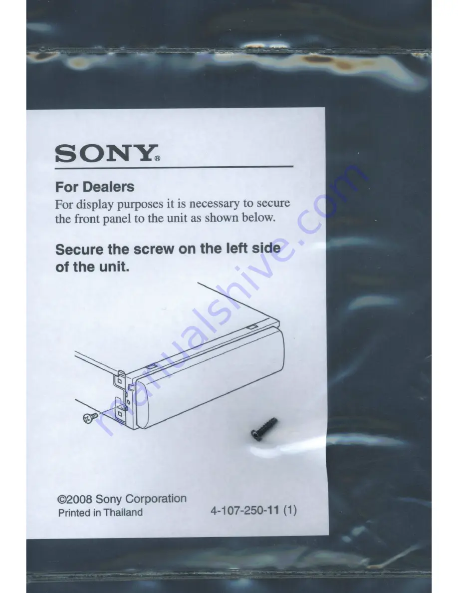 Sony MEX-BT4000P Operating Instructions Manual Download Page 56