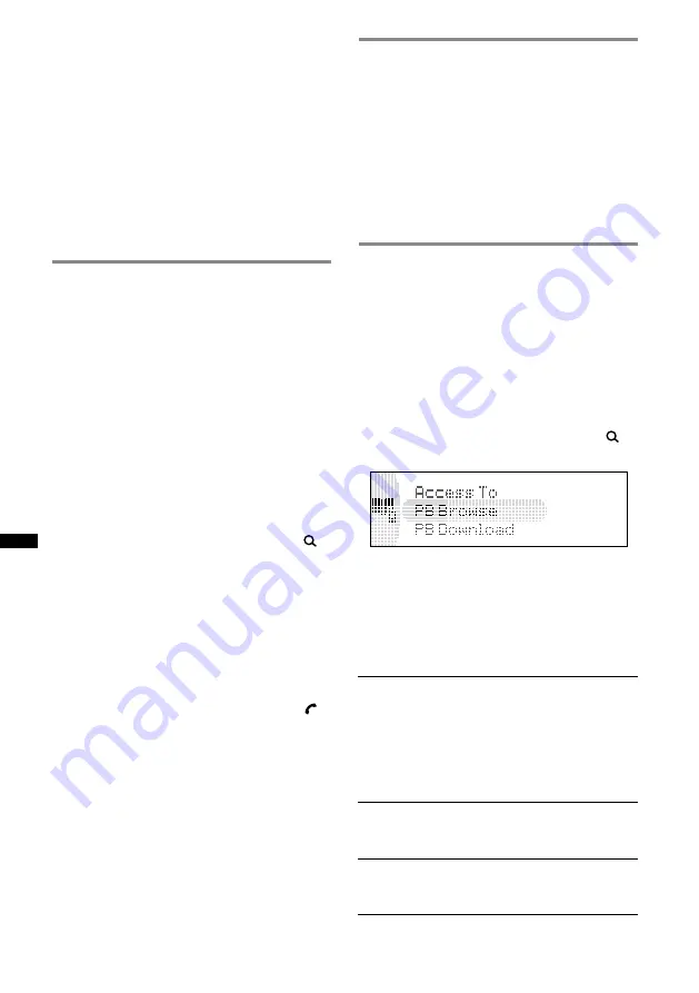 Sony MEX-BT5750U Operating Instructions Manual Download Page 98