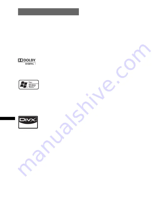 Sony MEX-DV1600U Operating Instructions Manual Download Page 130