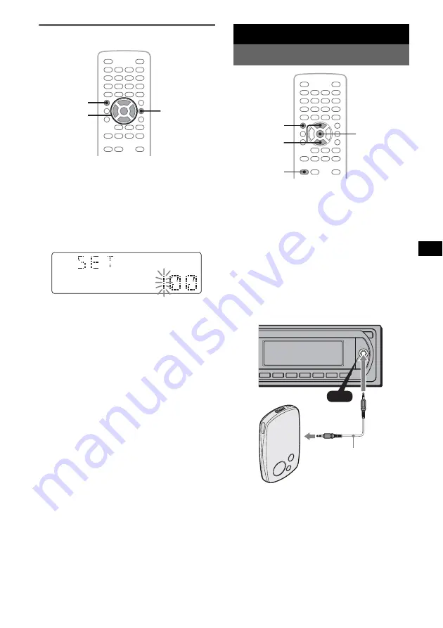 Sony MEX-DV2000 - DVD Player With Radio Operating Instructions Manual Download Page 47