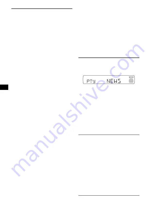 Sony MEX-DV900 Operating Instructions Manual Download Page 206