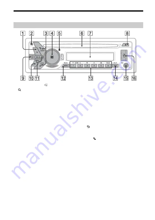 Sony MEX-GS810BH Operating Instructions Manual Download Page 35