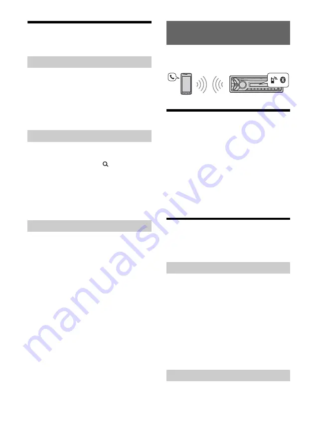 Sony MEX-N4000BT Operating Instructions Manual Download Page 13