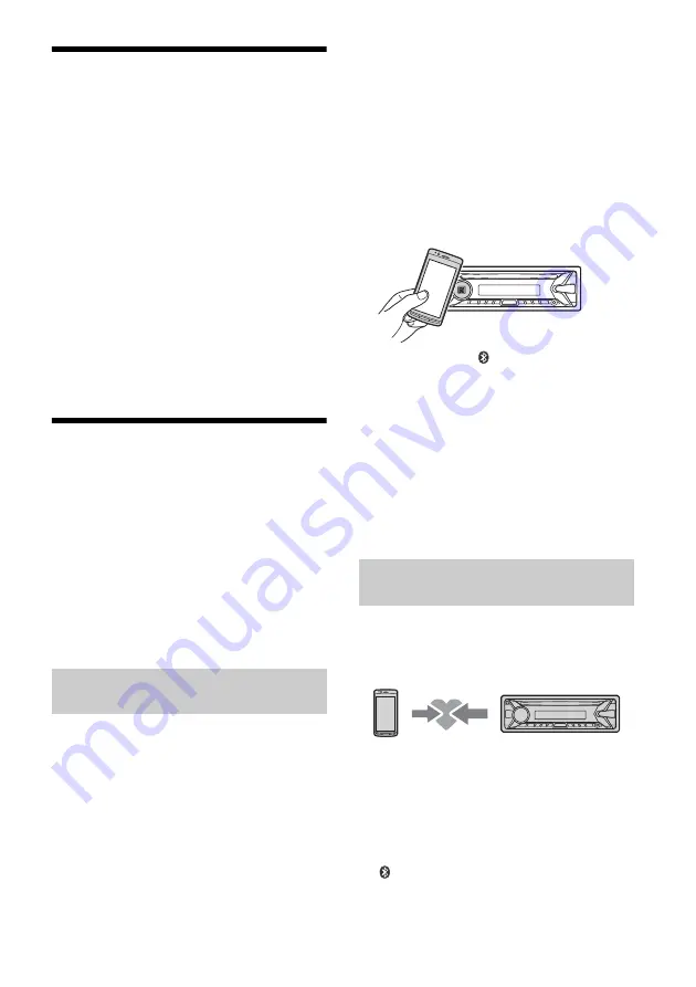 Sony MEX-N4150BT Operating Instructions Manual Download Page 42