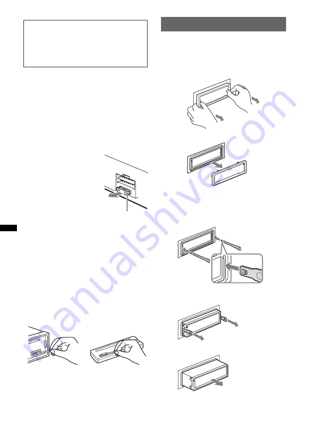 Sony MEXBT2700 - CD Receiver With Bluetooth Hands-Free Operating Instructions Manual Download Page 56