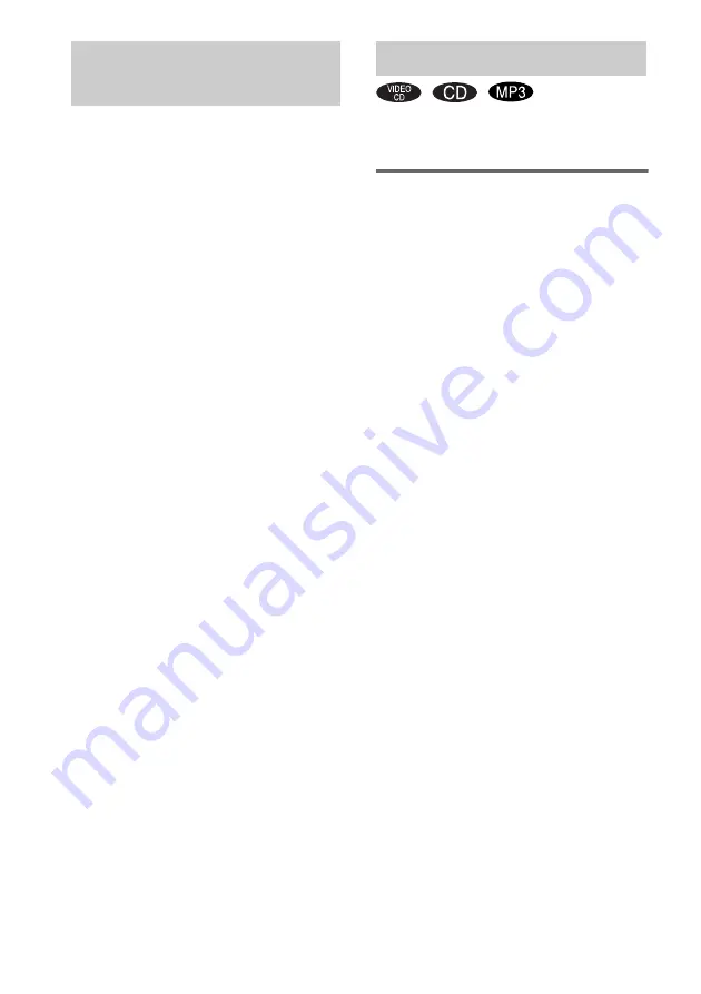 Sony MHC-RV22 Operating Instructions Manual Download Page 26