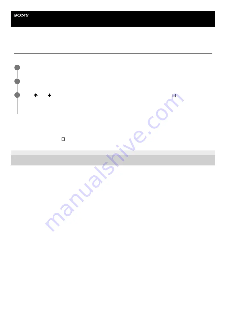 Sony MHC-V43D Help Manual Download Page 67