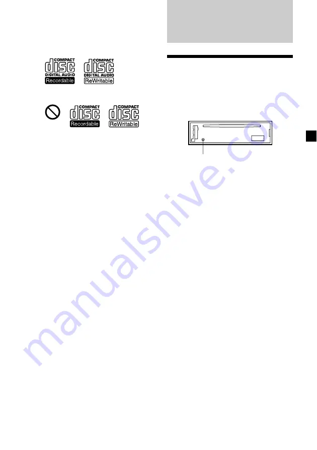 Sony Model CDX-L280 Operating Instructions Manual Download Page 7