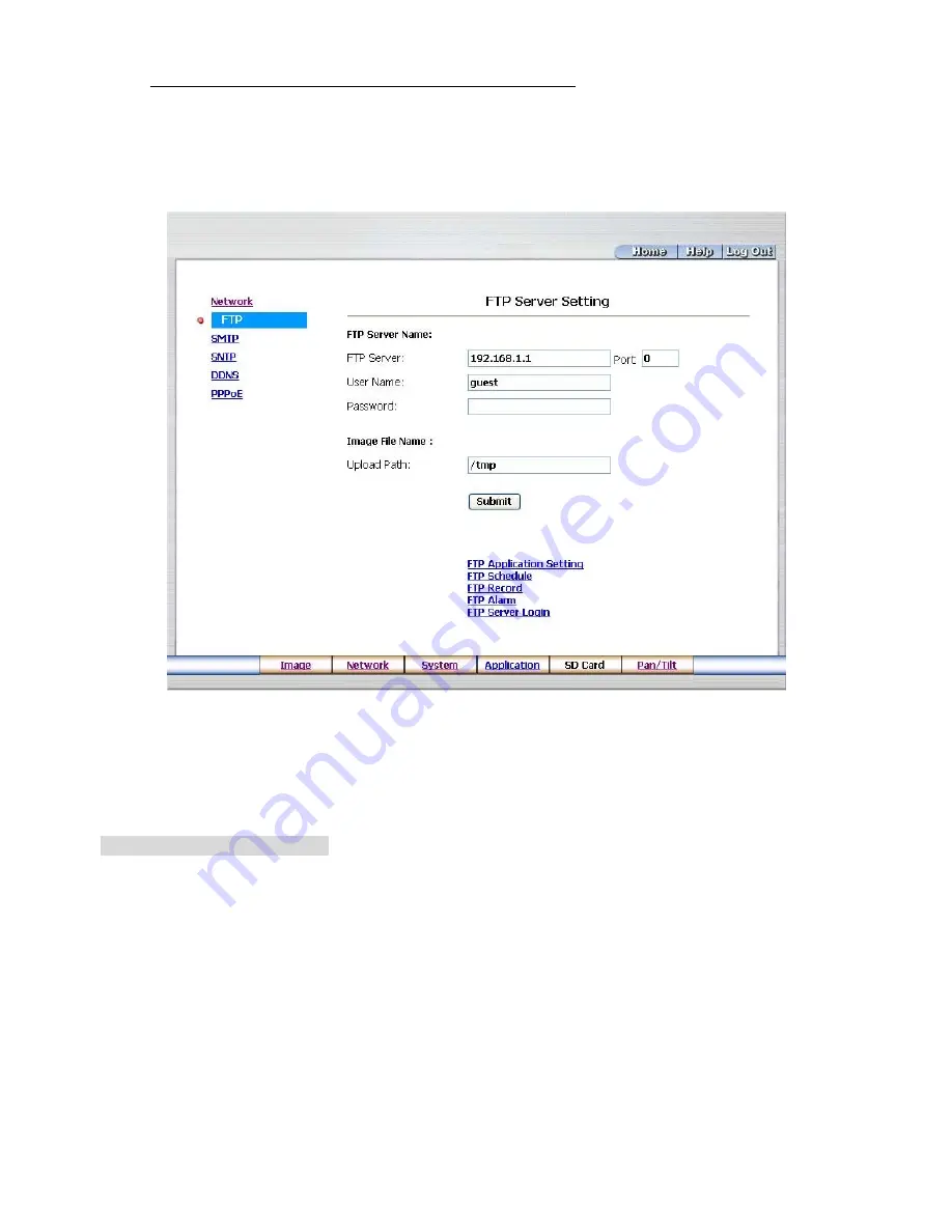 Sony MPEG4 LAN Camera Installation & Operation Manual Download Page 34