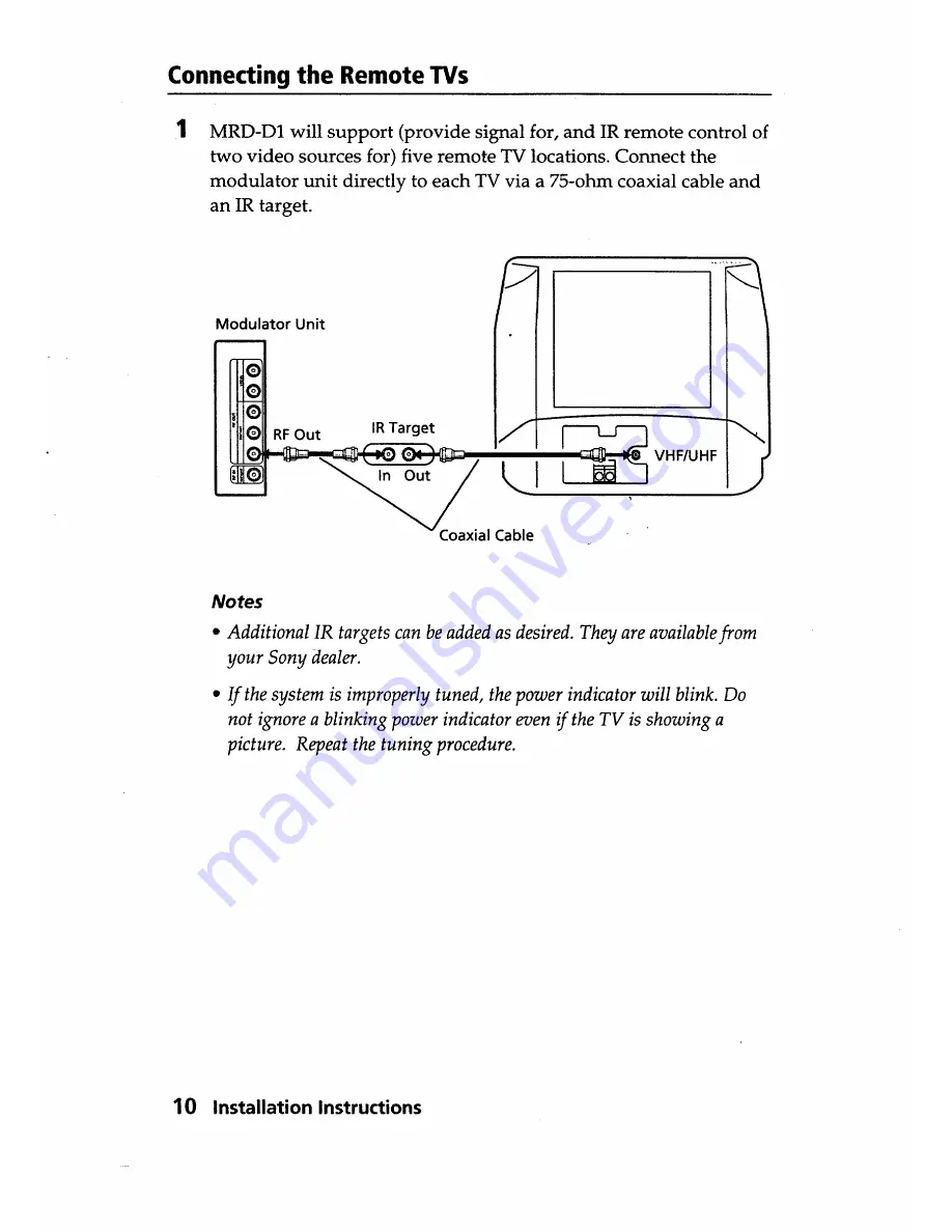 Sony MRD-D1 Скачать руководство пользователя страница 10