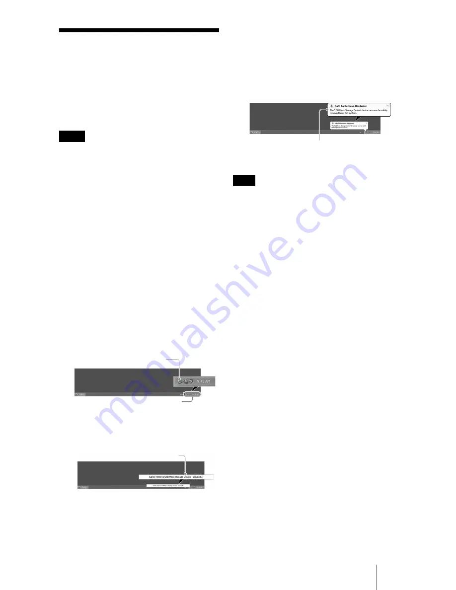 Sony MRW68E-D1 Operating Instructions Manual Download Page 11