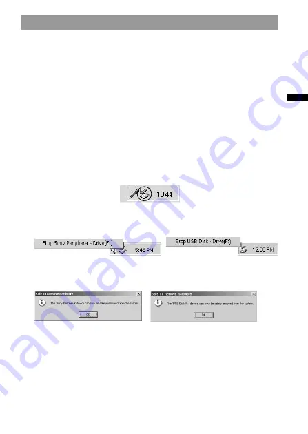 Sony MSAC-US1A Operating Instructions Manual Download Page 11