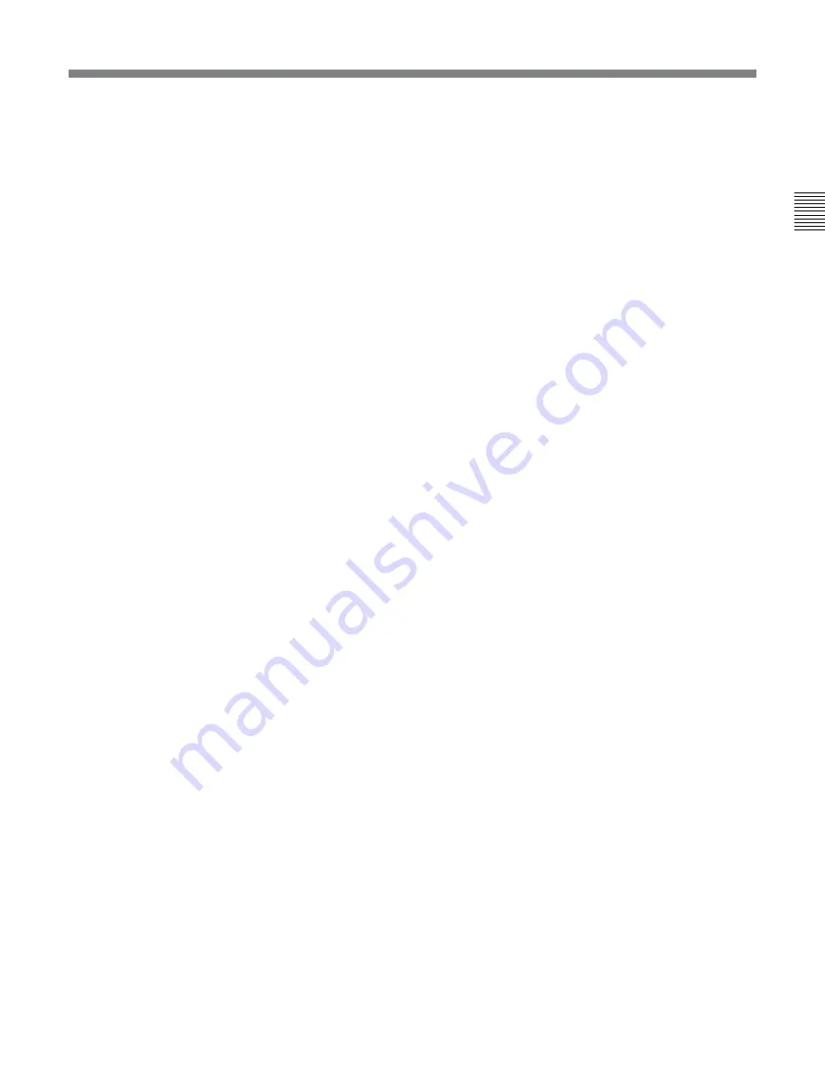 Sony MSW-2000 Operation Manual Download Page 15