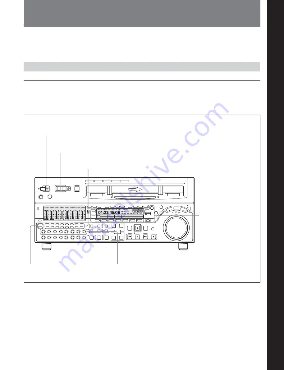 Sony MSW-2000 Скачать руководство пользователя страница 49