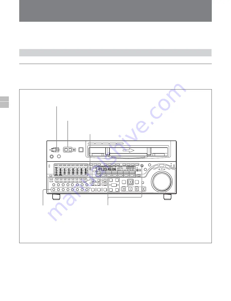 Sony MSW-2000 Operation Manual Download Page 54