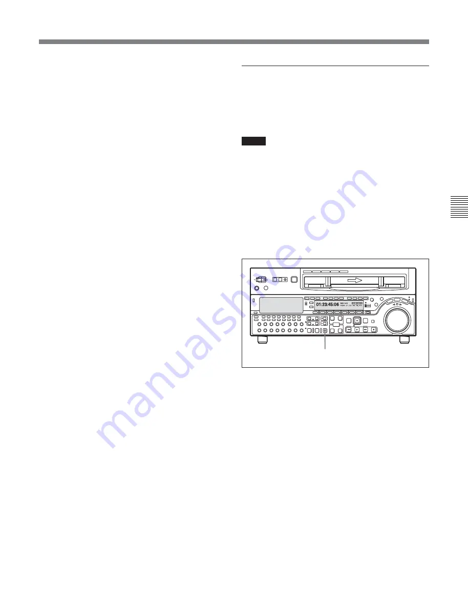 Sony MSW-2000 Скачать руководство пользователя страница 61