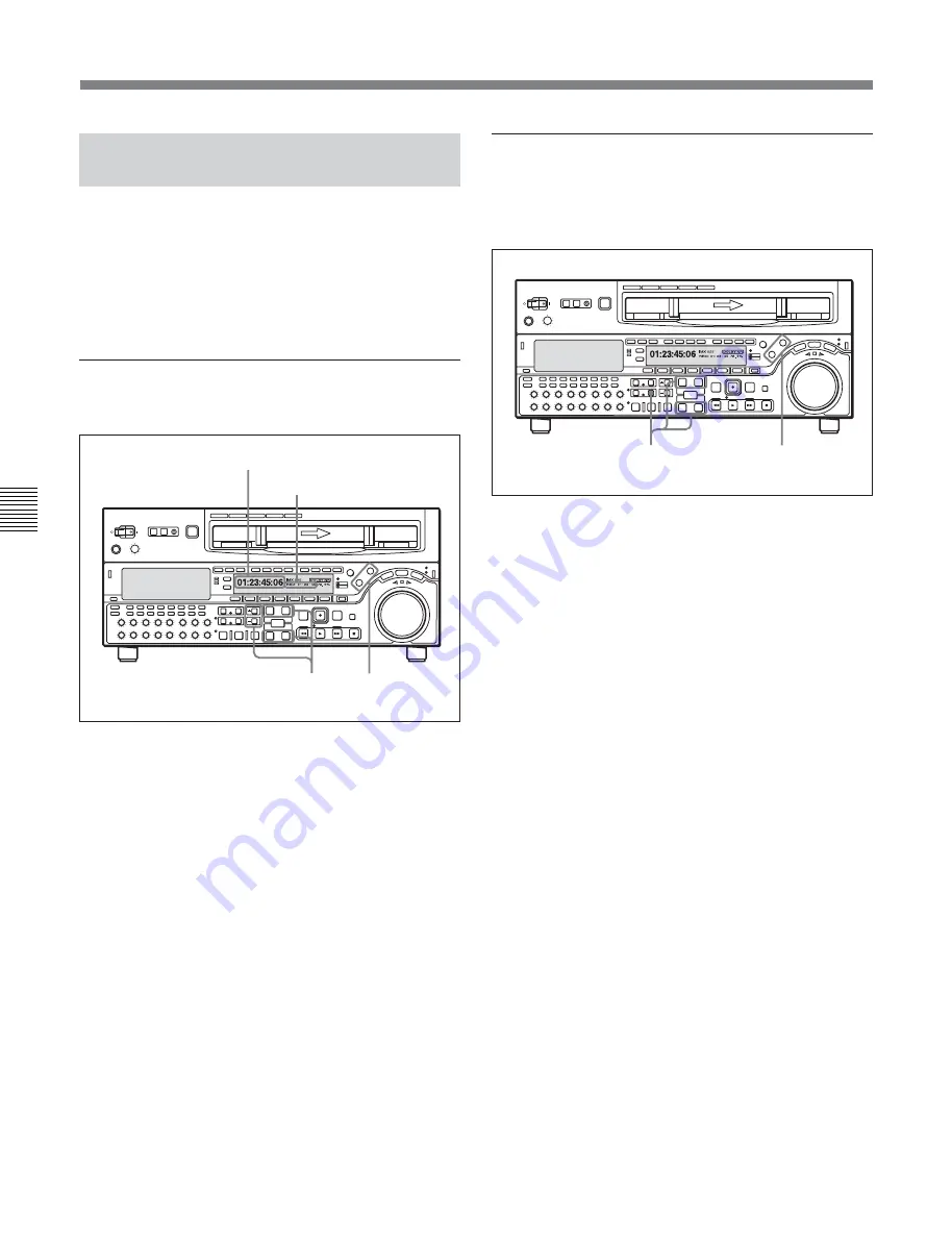 Sony MSW-2000 Operation Manual Download Page 70