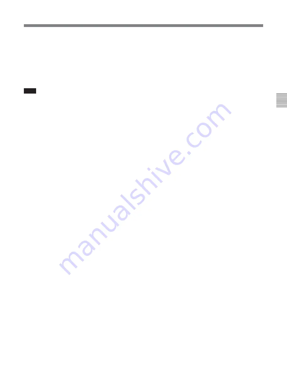 Sony MSW-2000 Operation Manual Download Page 149