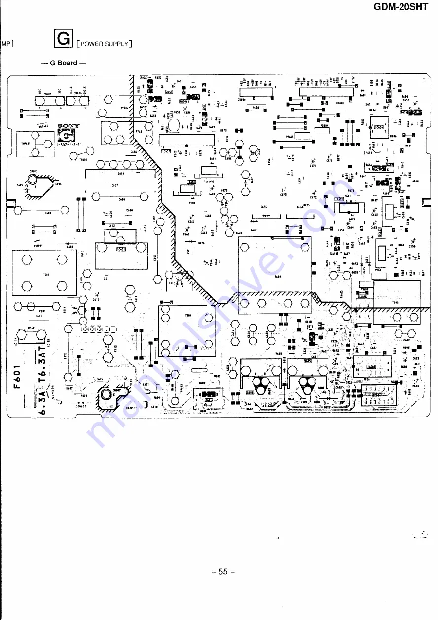 Sony Multiscan 20sh Service Manual Download Page 82