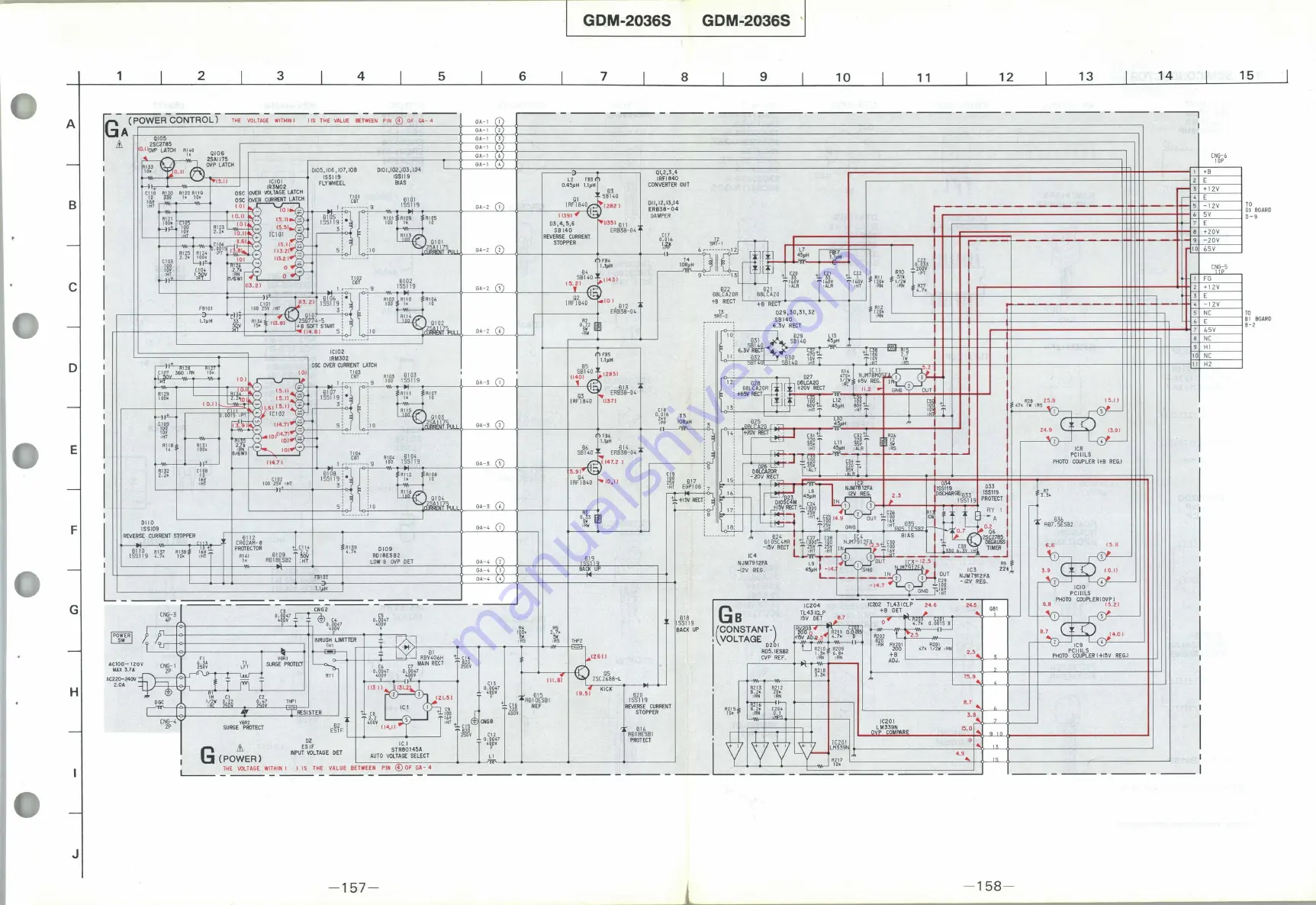 Sony Multiscan GDM-2036S Service Manual Download Page 117