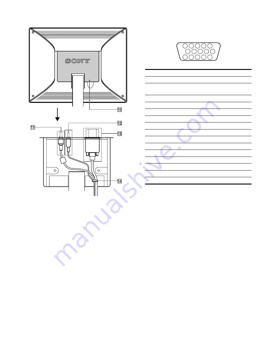 Sony Multiscan SDM-M51 Operating Instructions Manual Download Page 6