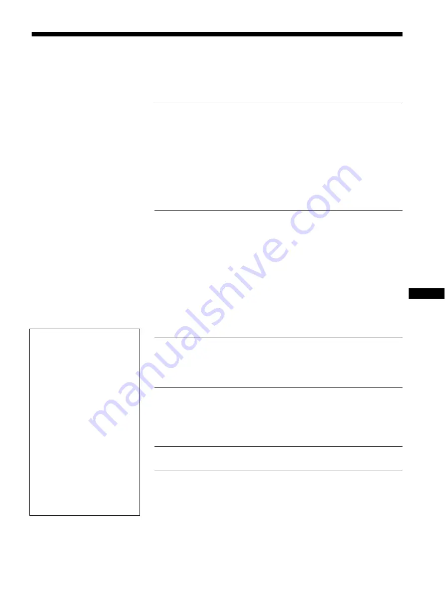 Sony Multiscan SDM-M51 Operating Instructions Manual Download Page 43