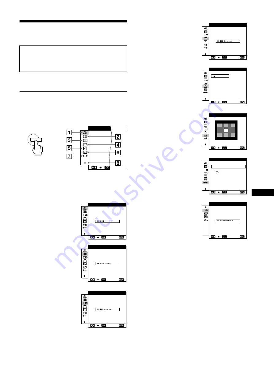 Sony Multiscan SDM-M51 Скачать руководство пользователя страница 71