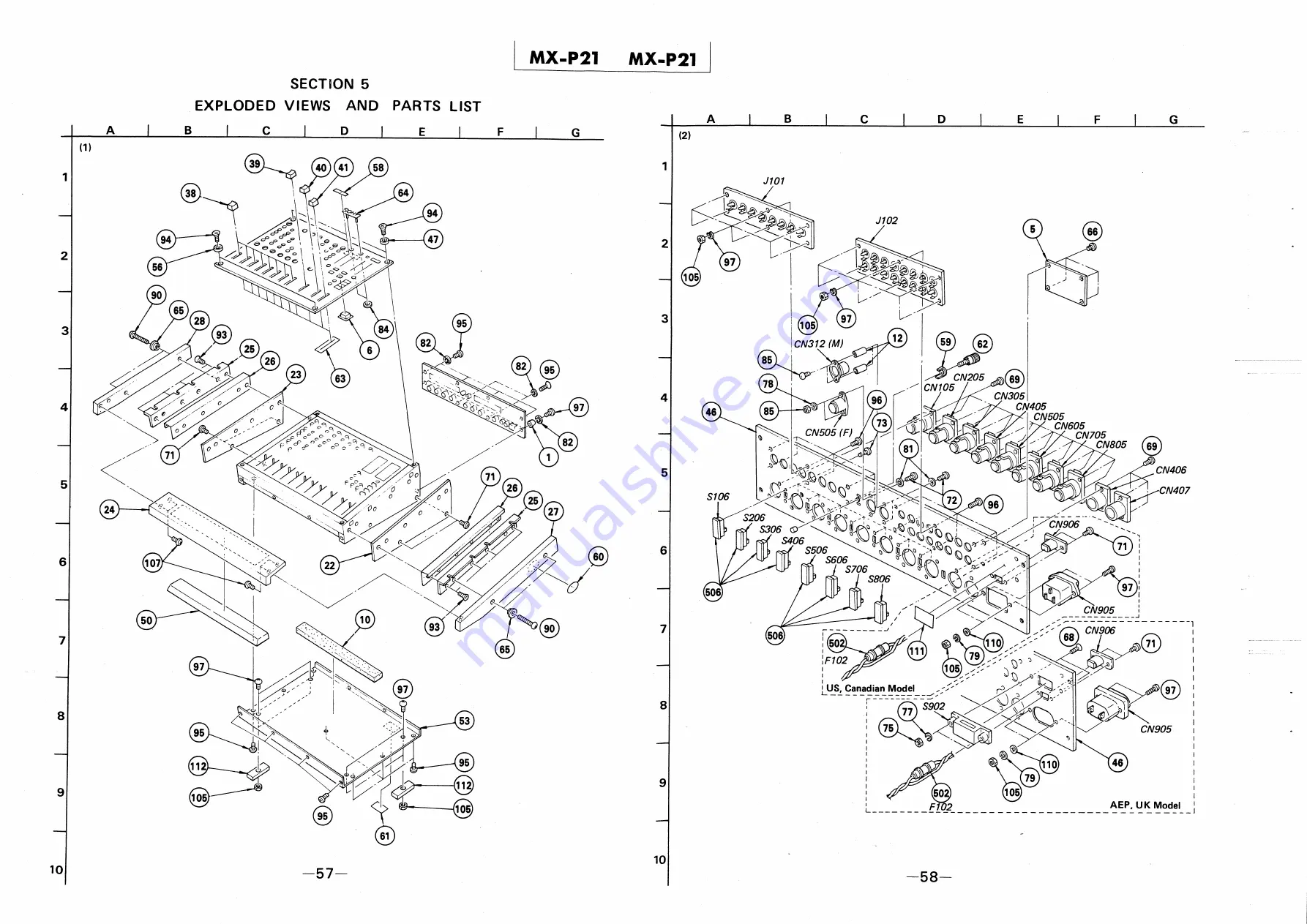 Sony MX-P21 Service Manual Download Page 36