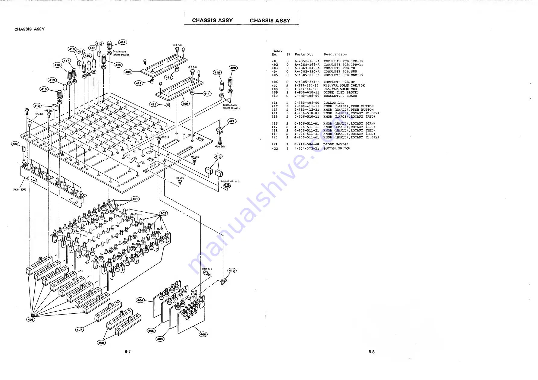 Sony mxp-29 Operation And Maintenance Manual Download Page 66