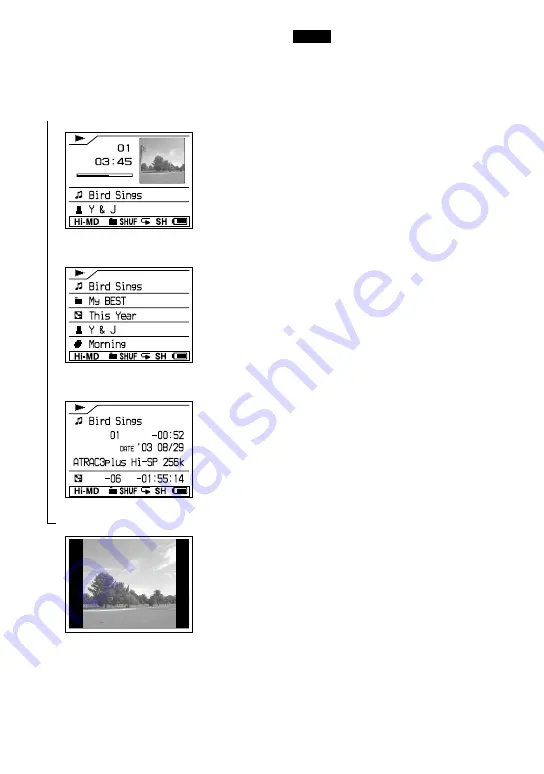 Sony MZ-DH10P Hi-MD Music Transfer Version 1 for Mac  (User Manual) Operating Instructions Manual Download Page 22