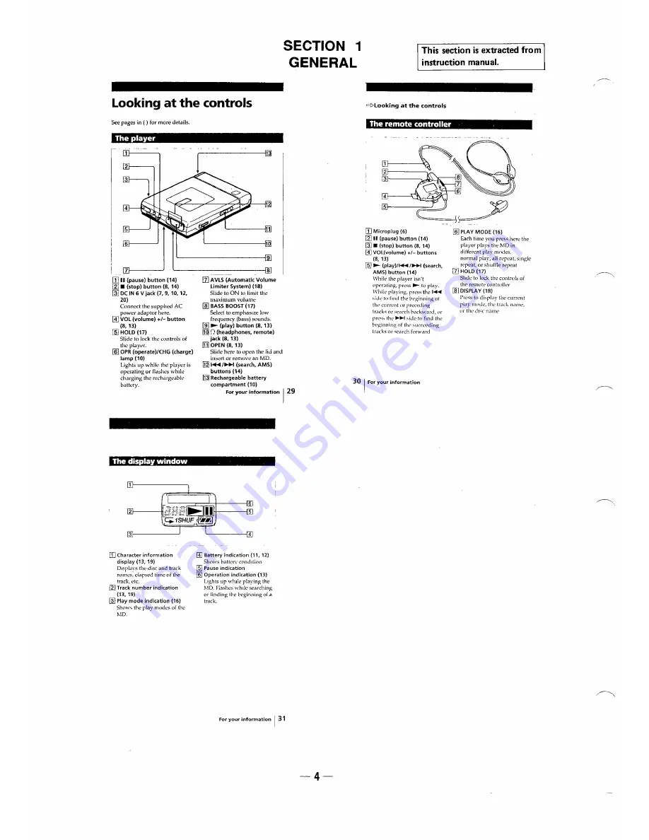 Sony MZ-E2 Service Manual Download Page 4