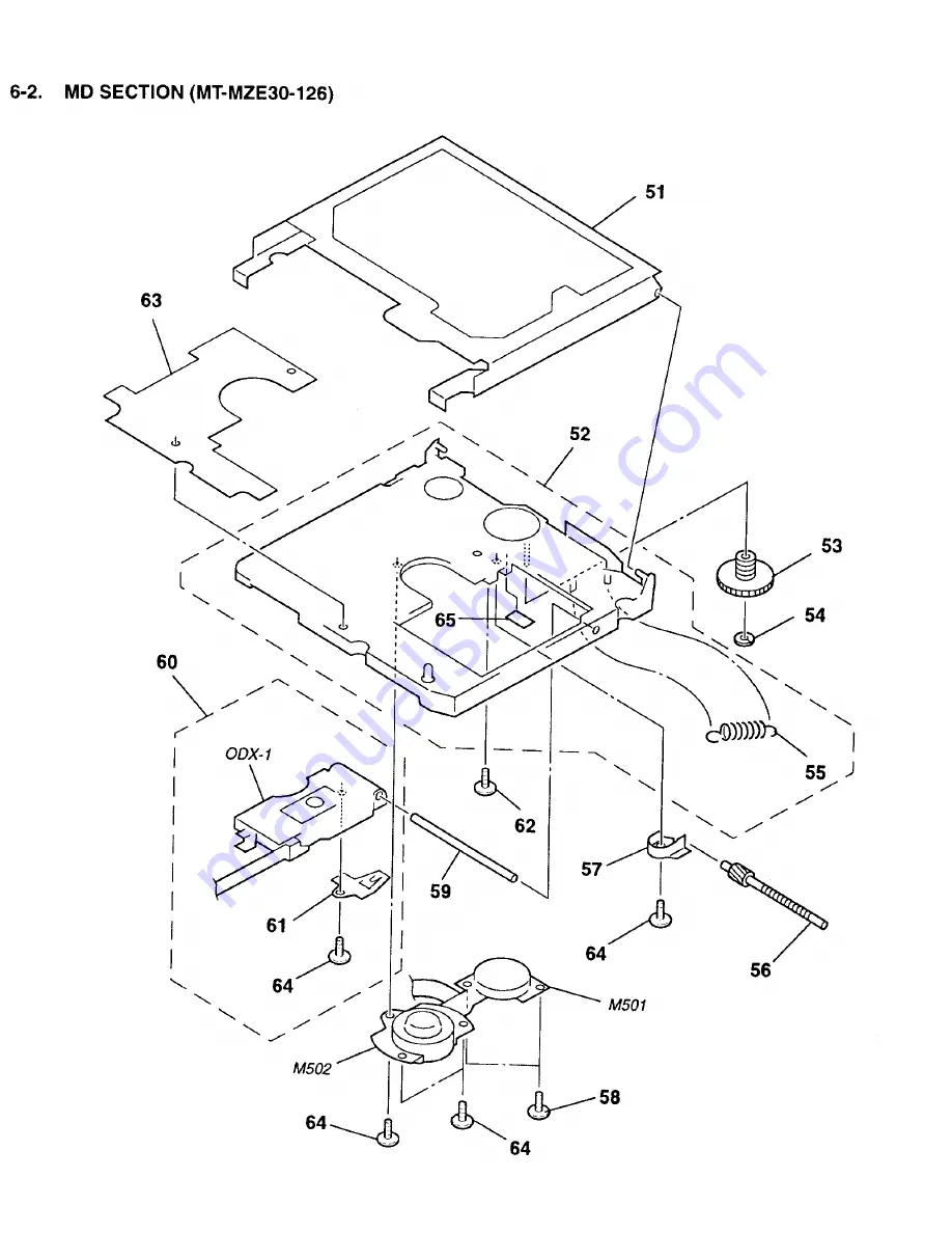 Sony MZ-E30 Service Manual Download Page 16