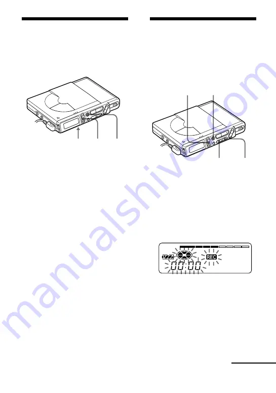 Sony MZ-R37 Operating Instructions Manual Download Page 13