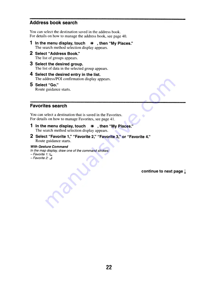 Sony nav-u Quick Start Manual Download Page 58