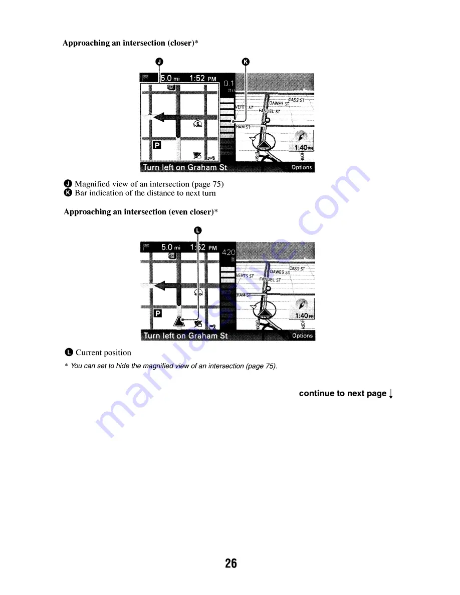 Sony nav-u Quick Start Manual Download Page 62