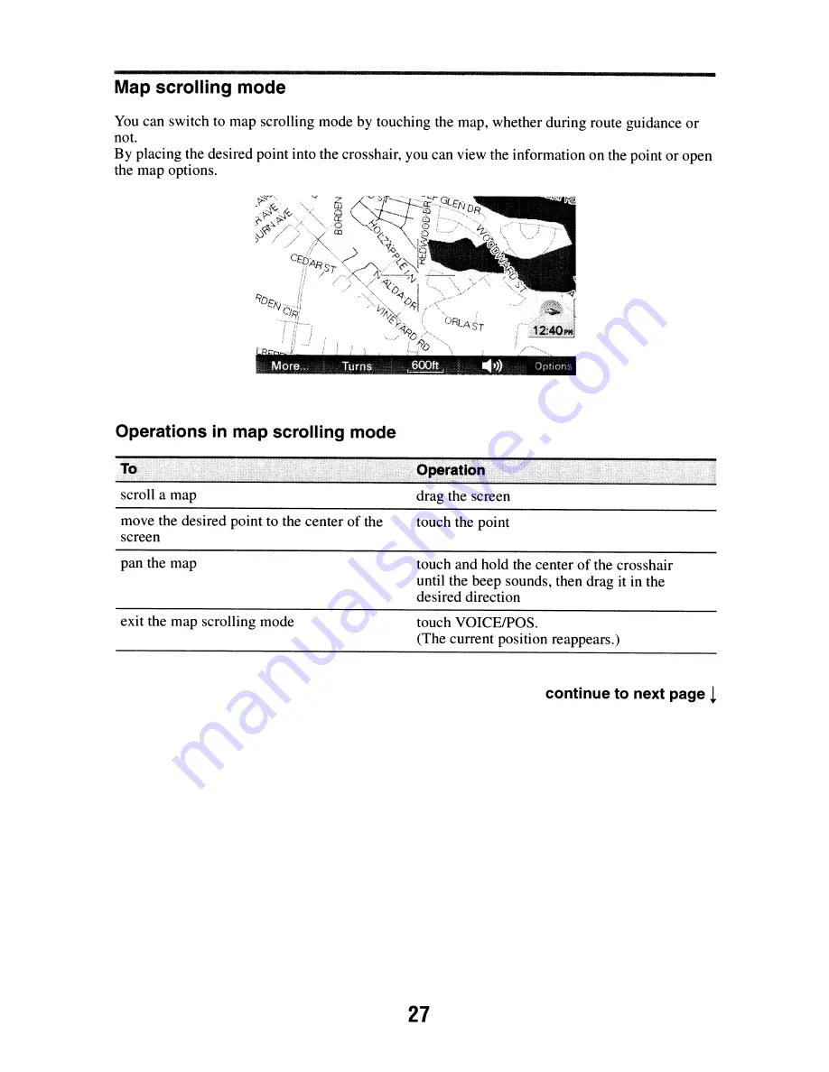 Sony nav-u Quick Start Manual Download Page 63