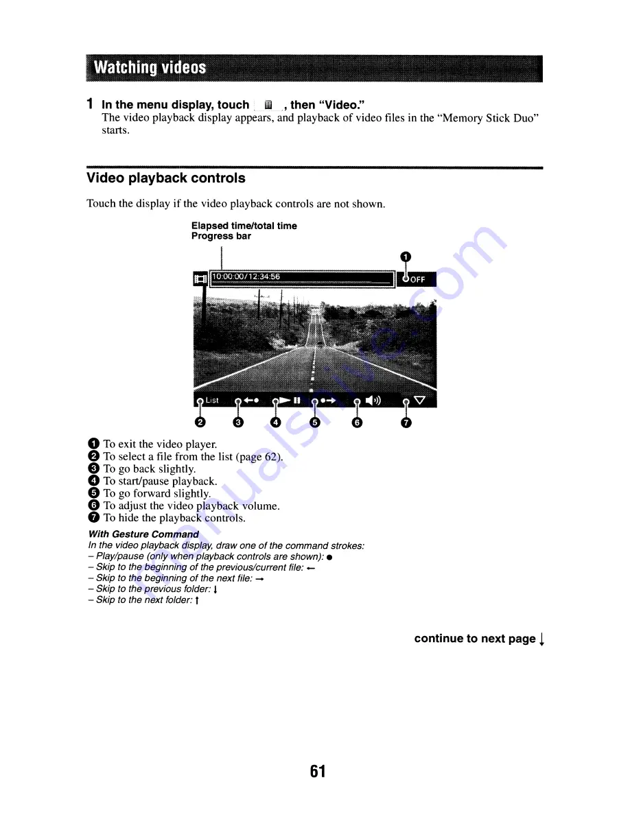 Sony nav-u Quick Start Manual Download Page 97