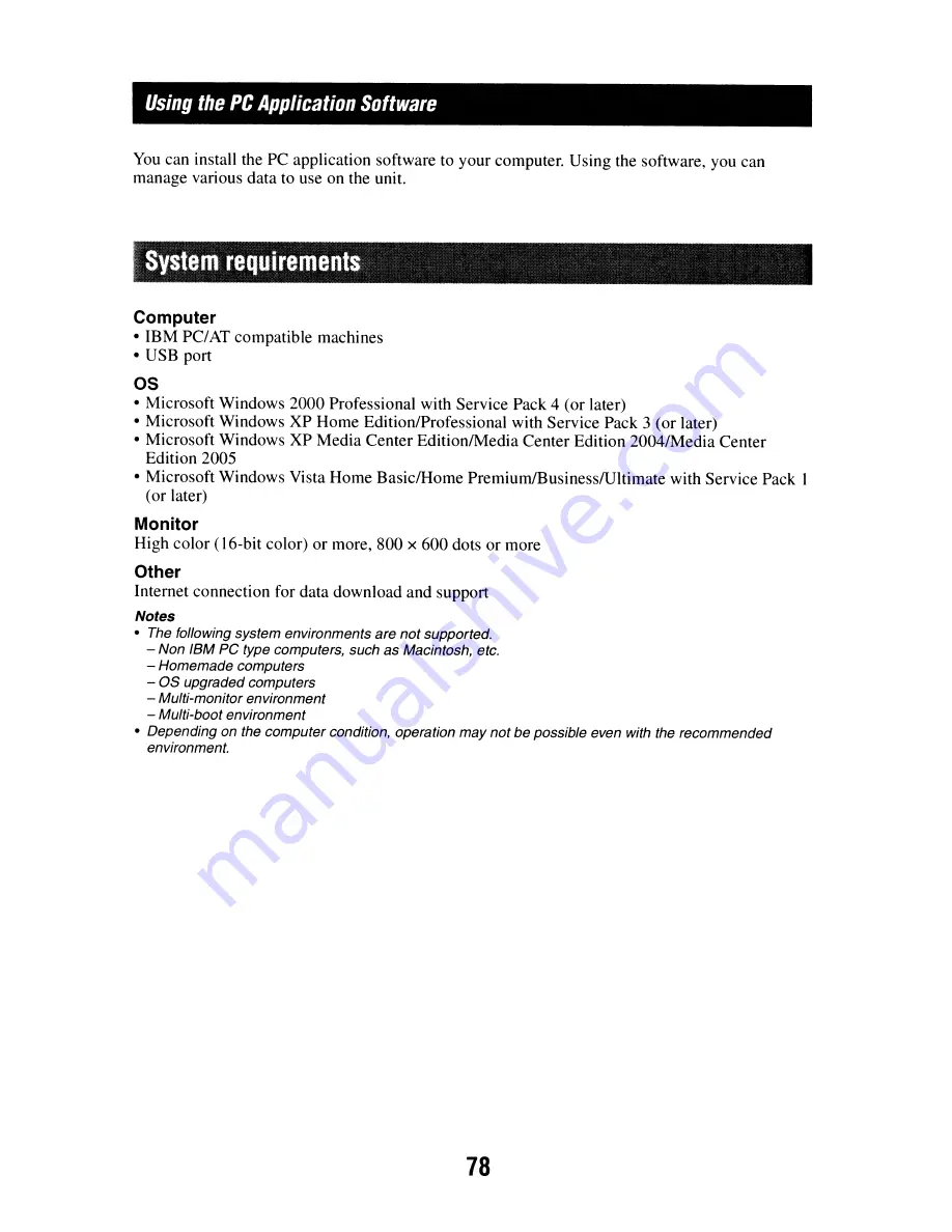 Sony nav-u Quick Start Manual Download Page 114