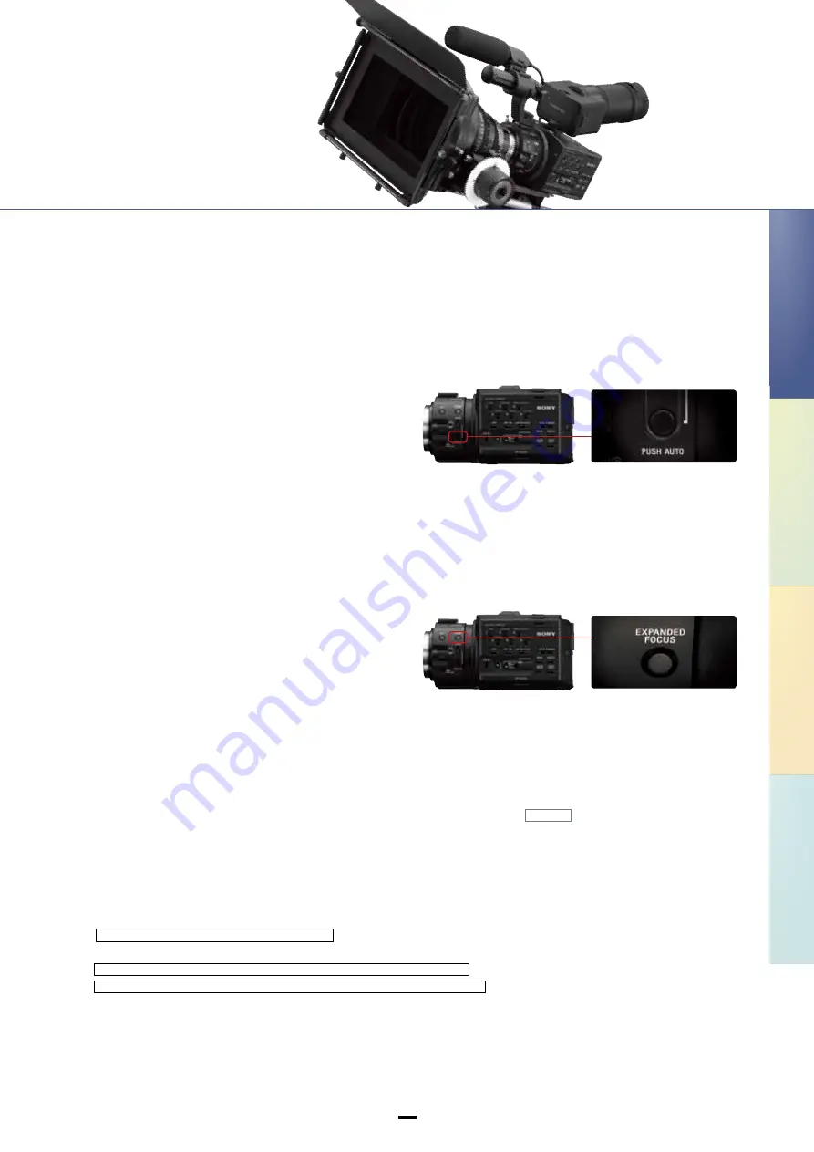 Sony NEX-FS100 Скачать руководство пользователя страница 17