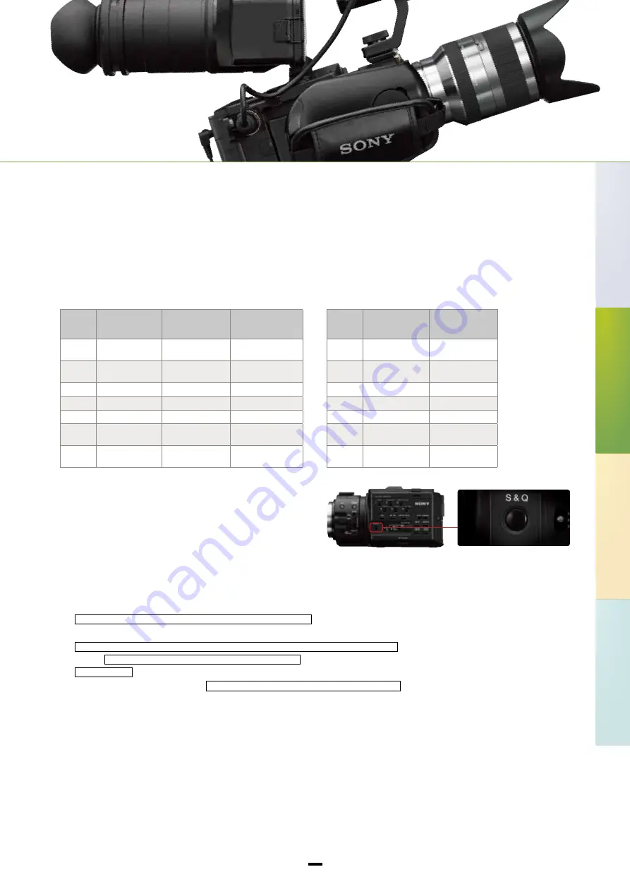 Sony NEX-FS100 Handbook Download Page 23