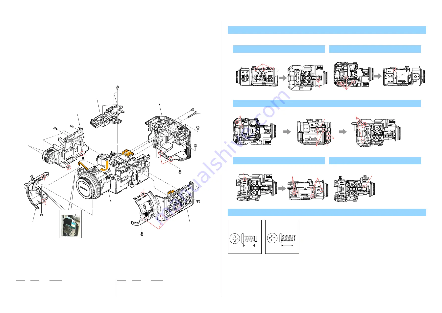 Sony NEX-FS100C Service Manual Download Page 13