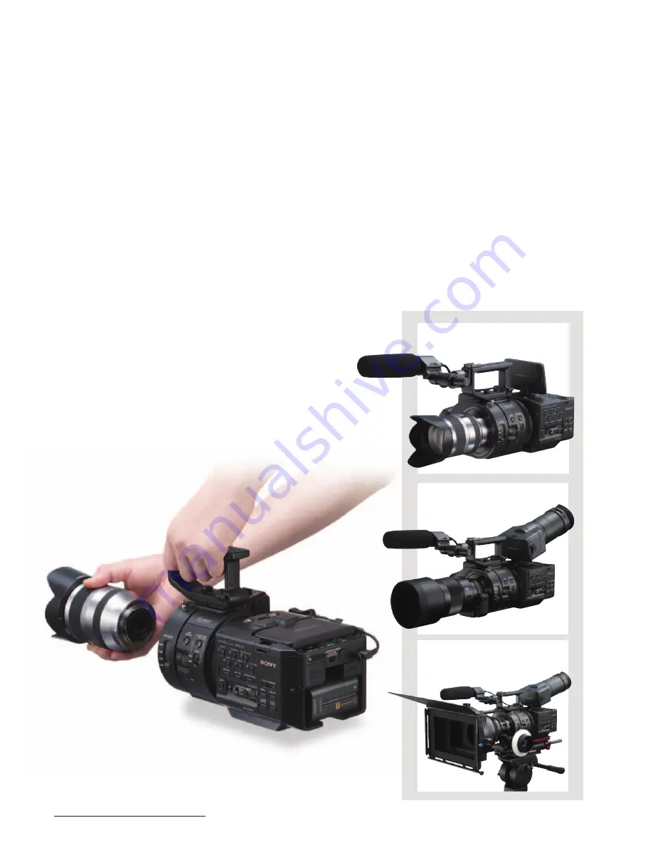 Sony NEX-FS700 Brochure Download Page 4