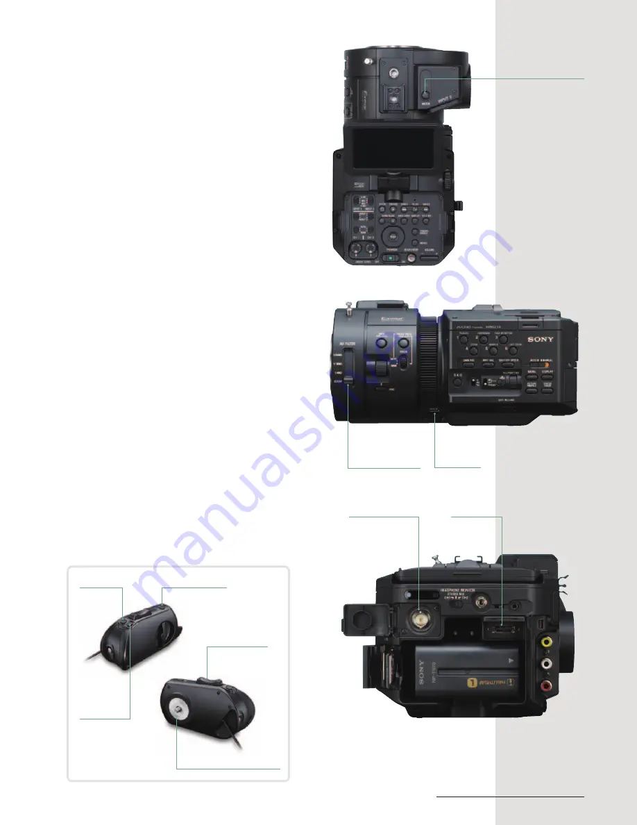 Sony NEX-FS700 Скачать руководство пользователя страница 7