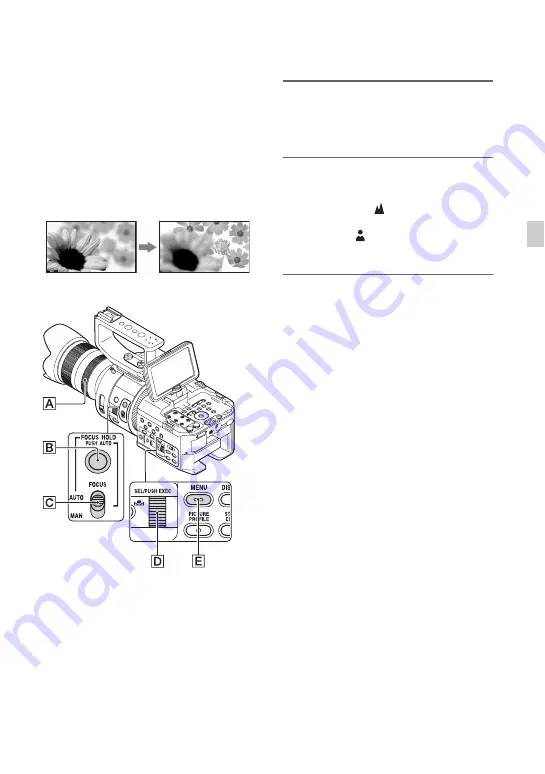 Sony NEX-FS700 Operating Manual Download Page 37