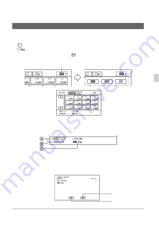 Sony NEX-FS700 Operating Manual Download Page 69